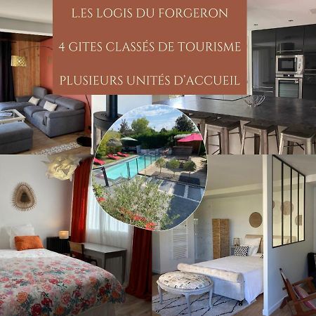Les Logis Du Forgeron, Gites De Groupe Entre Loire & Vignes Saint-Jean-des-Mauvrets エクステリア 写真