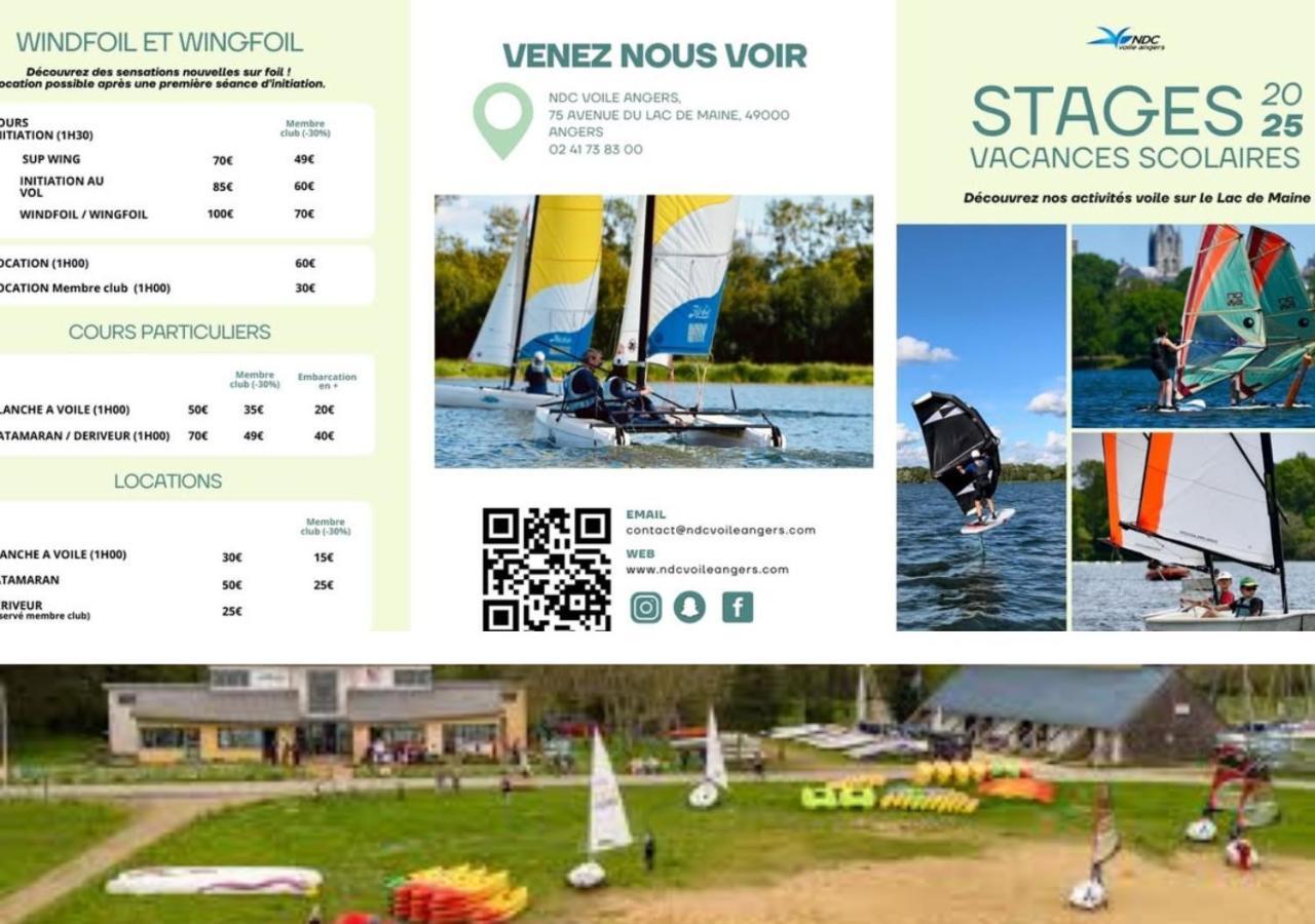 Les Logis Du Forgeron, Gites De Groupe Entre Loire & Vignes Saint-Jean-des-Mauvrets エクステリア 写真
